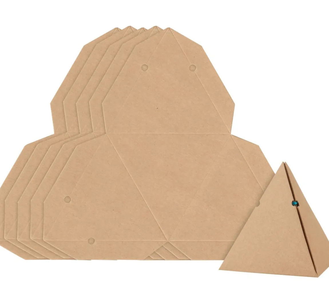Outlet VBS Kraftkarton Geschenkbox "Pyramide"