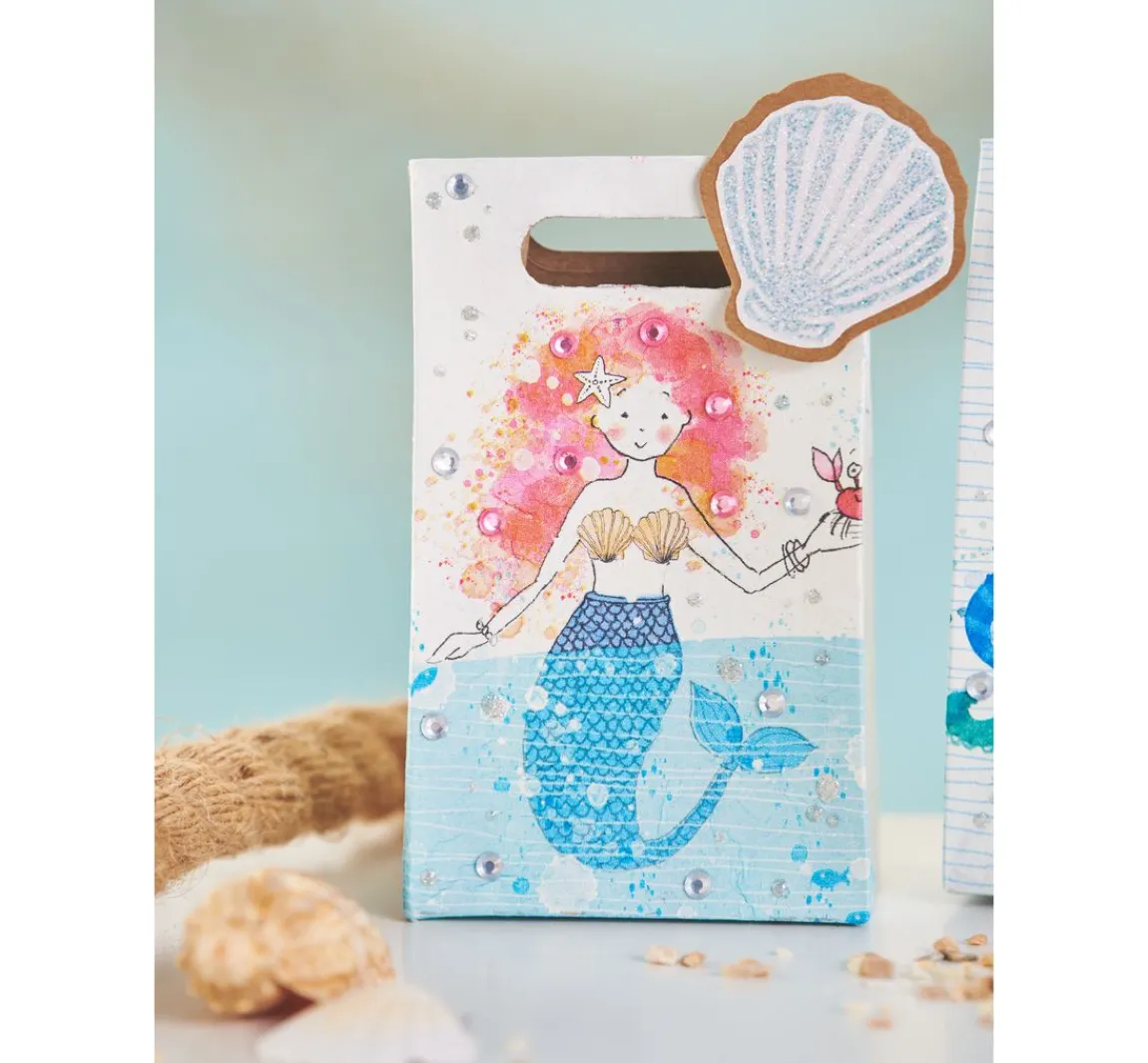 Outlet VBS Kraftpapier "Geschenktüte", 10 Stück