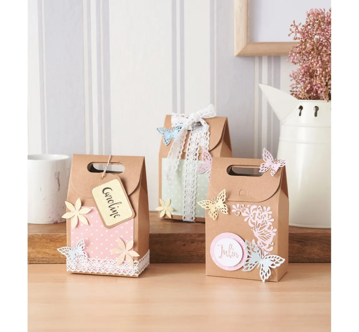 Outlet VBS Kraftpapier "Geschenktüte", 10 Stück