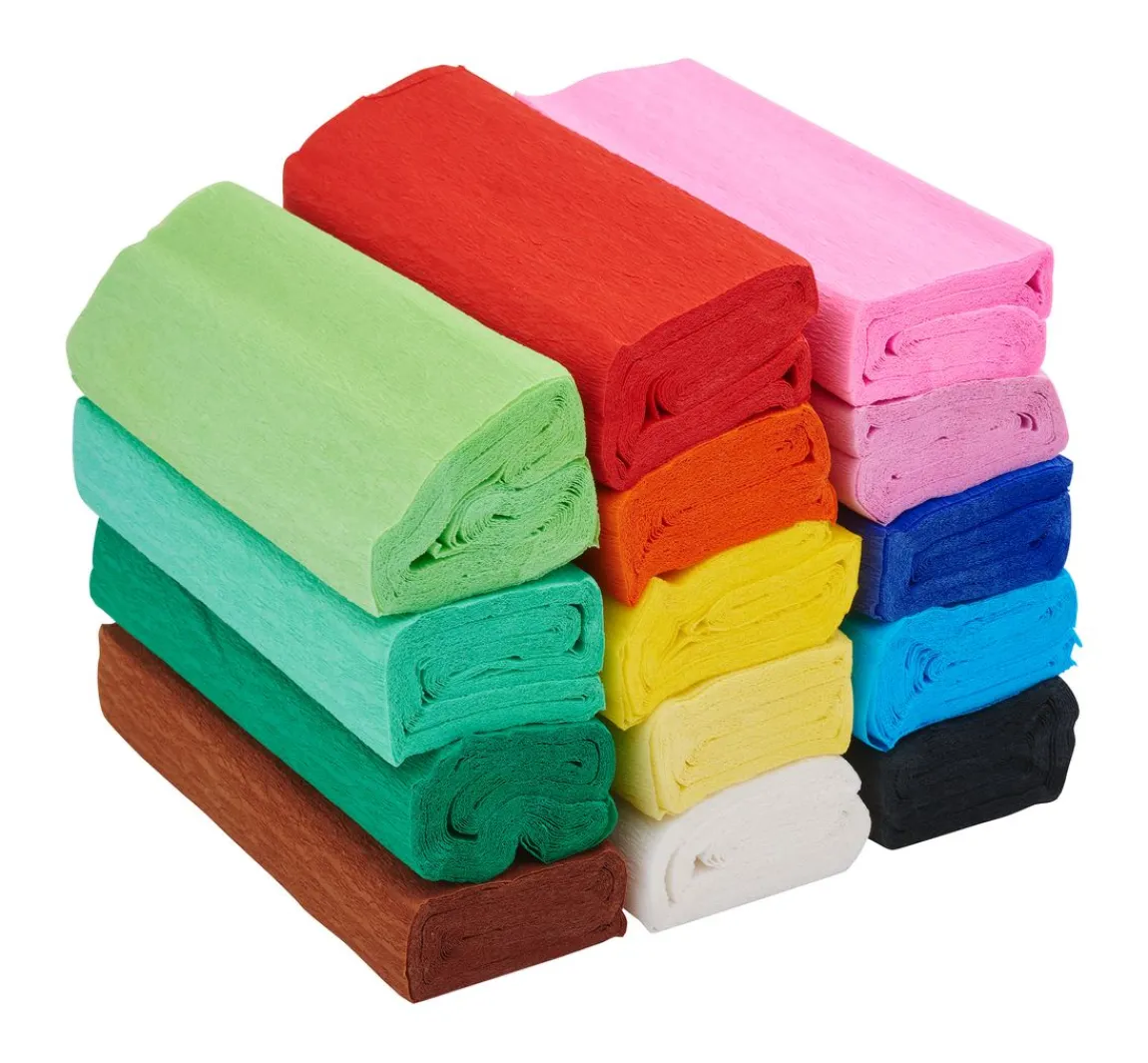 Online VBS Krepppapier-Set, farbig sortiert