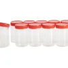 Clearance VBS XXL VBS Kunststoffboxen mit Schraubdeckel, 200 ml, 10 Stück