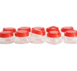 Outlet VBS XXL VBS Kunststoffboxen mit Schraubdeckel, 150 ml, 10 Stück