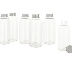 Best VBS Kunststoff-Flasche mit Schraubdeckel, 6 Stück