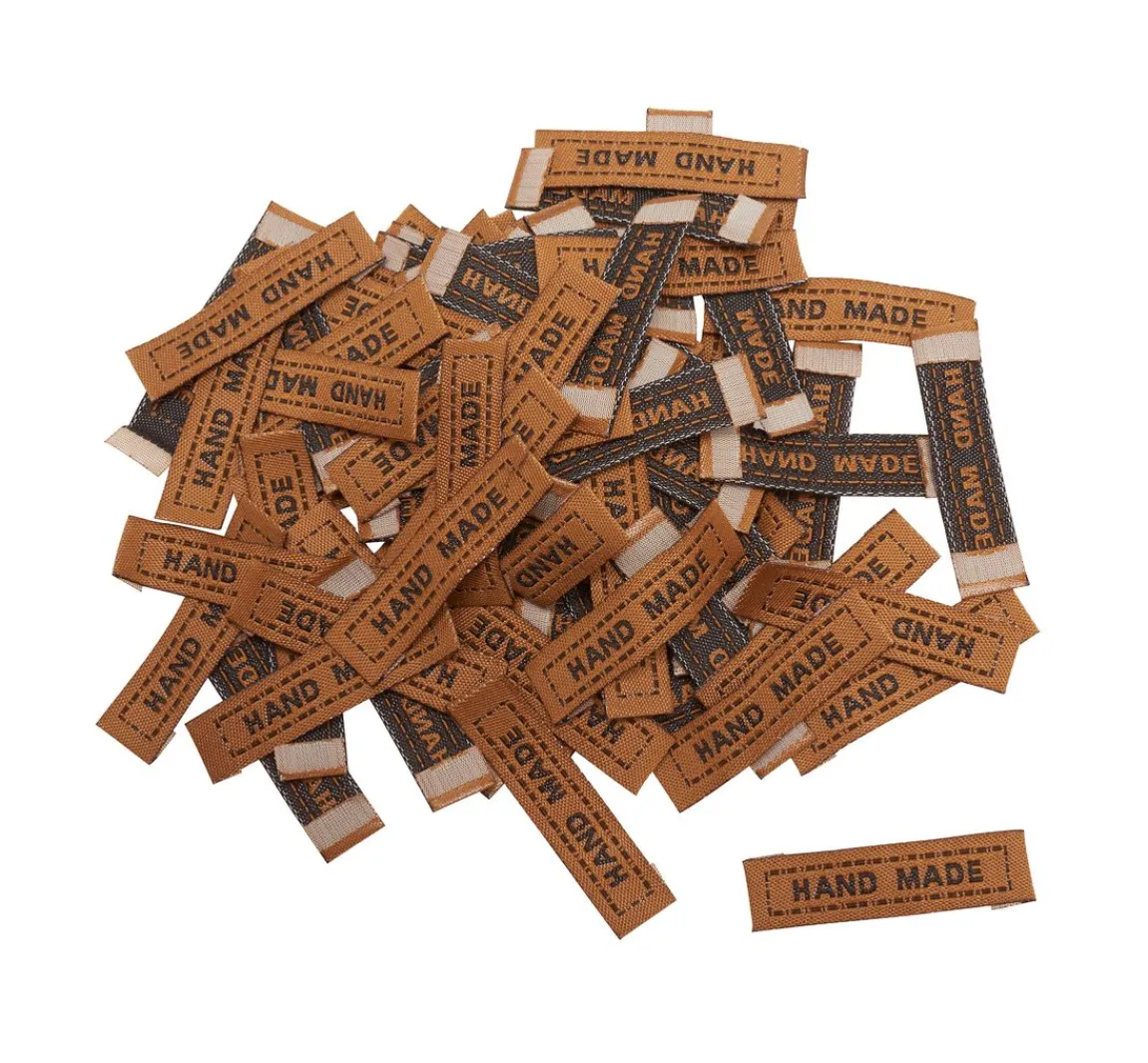 Hot VBS XXL VBS Label "Handmade", 100 Stück