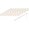 Discount VBS Laternenstab aus Holz mit LED, 10 Stk.