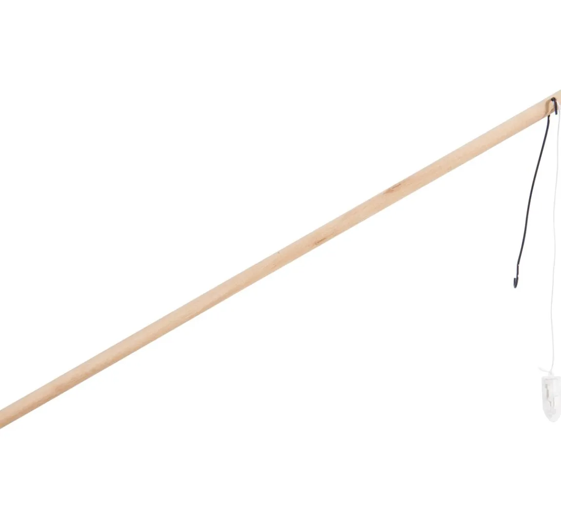 Discount VBS Laternenstab aus Holz mit LED, 10 Stk.