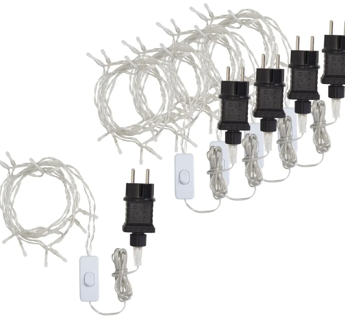 Sale VBS LED-Lichterkette, 10 LEDs, 5 Stück