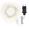Best VBS LED-Lichterkette mit Schalter, 20 LEDs