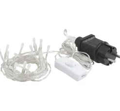 Best VBS LED-Lichterkette mit Schalter, 20 LEDs