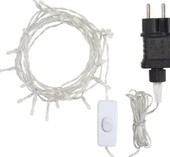 Best VBS LED-Lichterkette mit Schalter, 20 LEDs