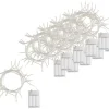 Discount VBS XXL VBS LED-Lichterketten "20 LEDs", 10 Stück