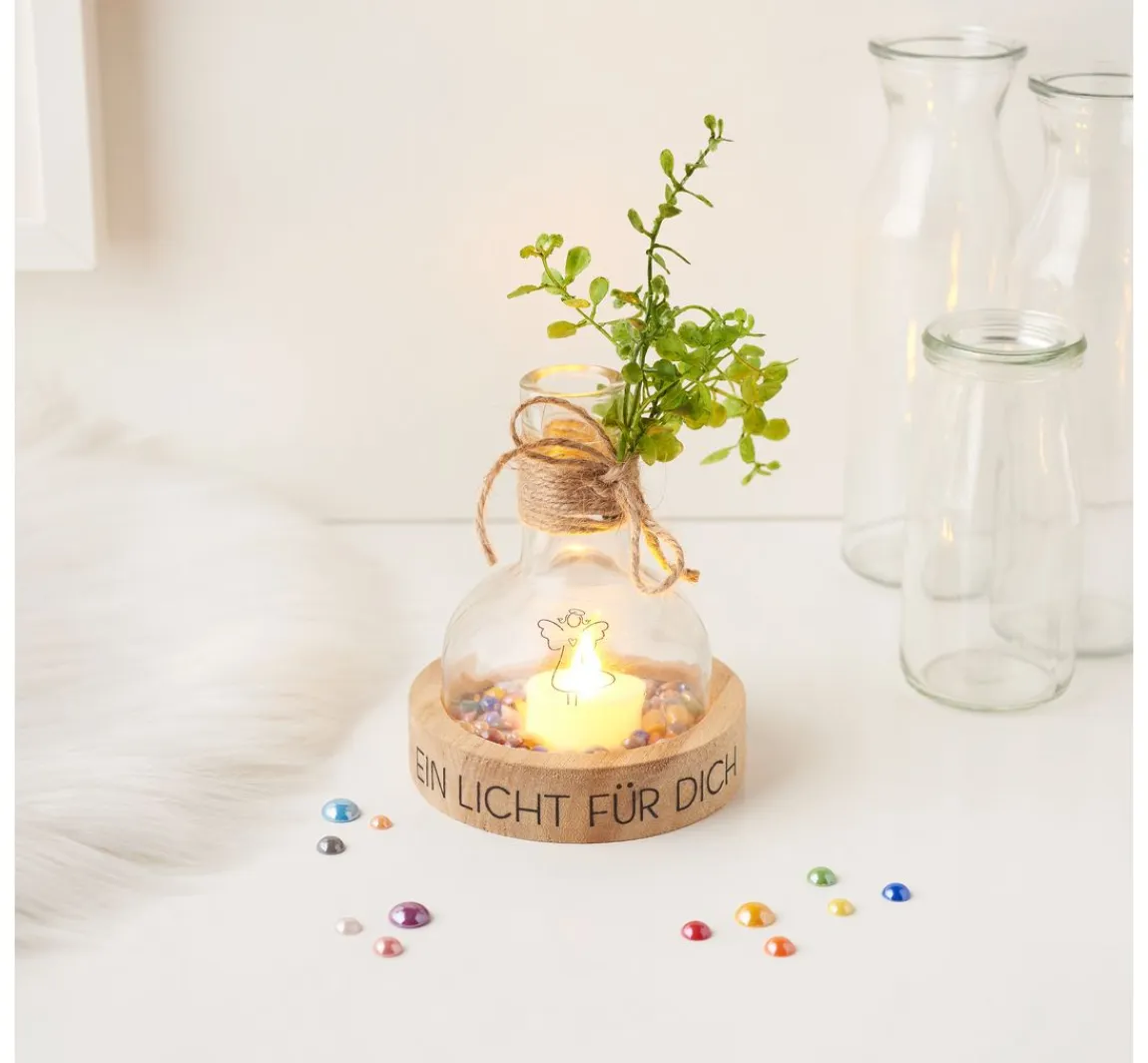 Outlet VBS LED-Teelichter, 4 Stück