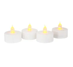 Outlet VBS LED-Teelichter, 4 Stück, mit Timer