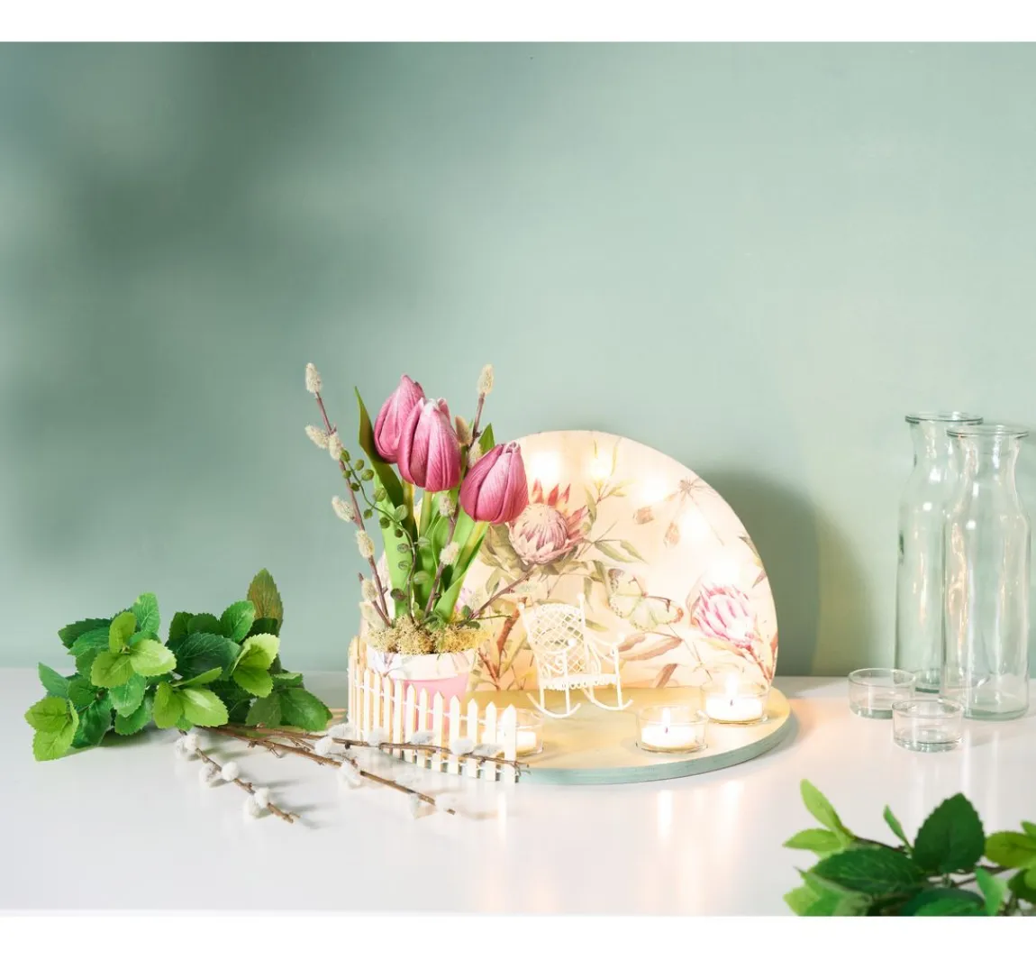 Sale VBS Lichterbogen mit 4 Teelichthaltern