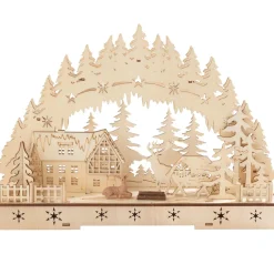 Outlet VBS Lichterbogen "Rehe am Waldesrand"