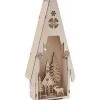 Outlet VBS Lichtertanne mit Winterszene, inkl. LED
