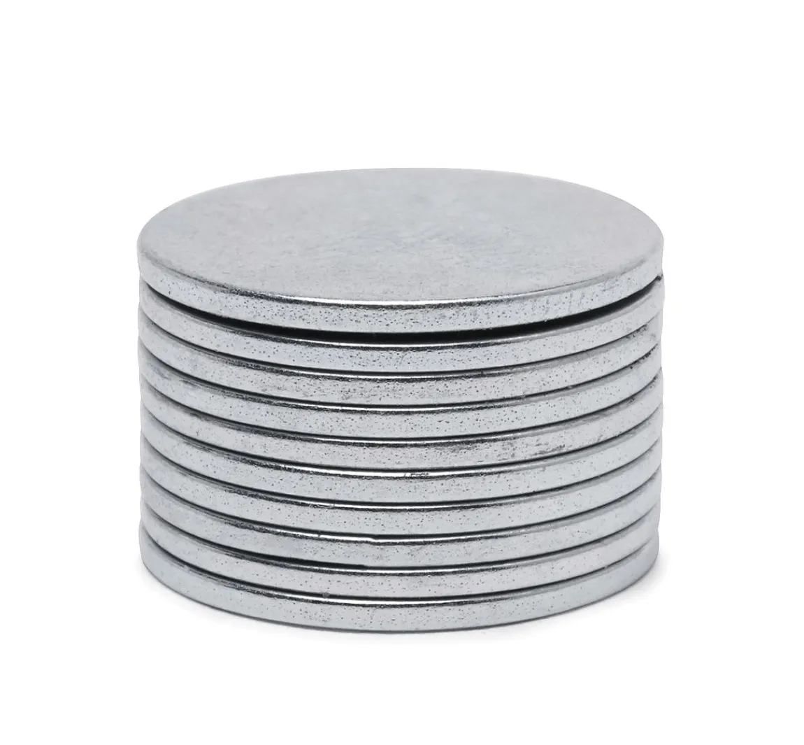 Best VBS Magnete "Extra stark", flach, Ø 15 mm, 10 Stück