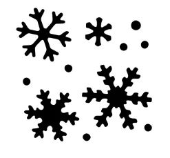 Outlet VBS Magnet-Stanzer "Schneeflocken"