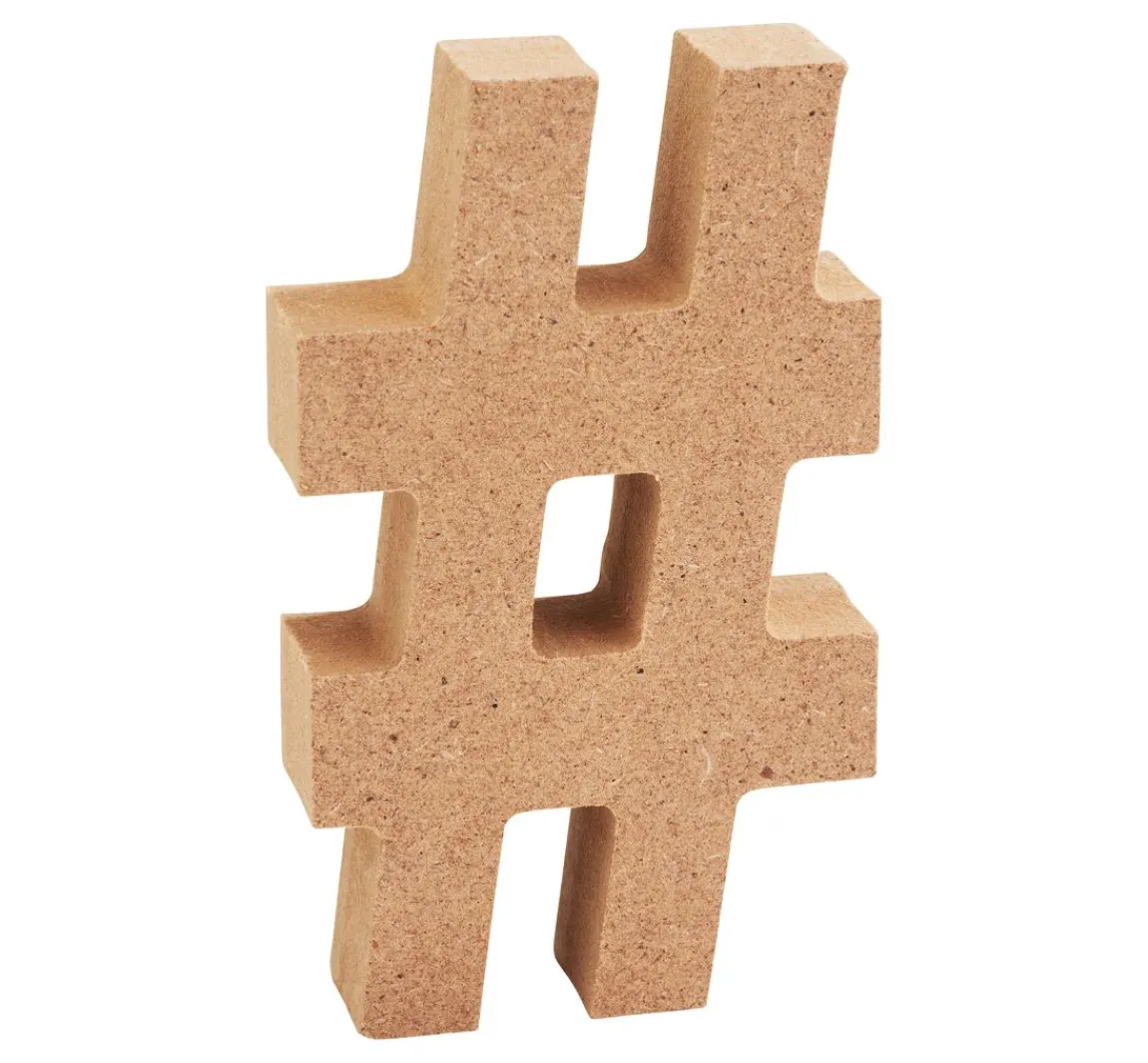 New VBS MDF Buchstaben
