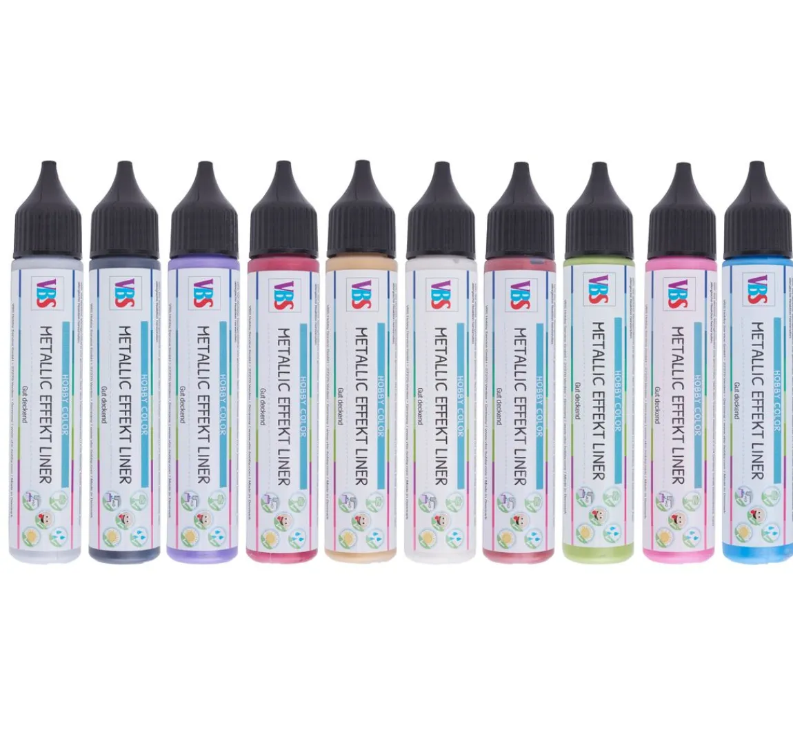Sale VBS Metallic Effekt Liner, 28 ml