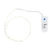 Clearance VBS Micro-LED-Lichterkette, goldfarbener Draht, mit Timer 6/18 Std., 10 LEDs