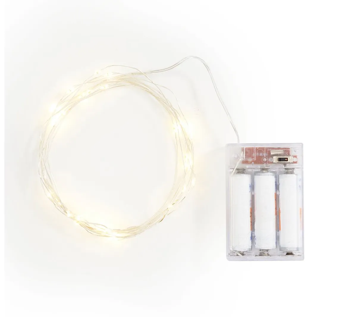 Sale VBS Micro-LED-Lichterkette "30 LEDs", mit Timer