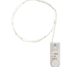 Outlet VBS Micro-LED-Lichterkette, mit Timer, 10 LEDs