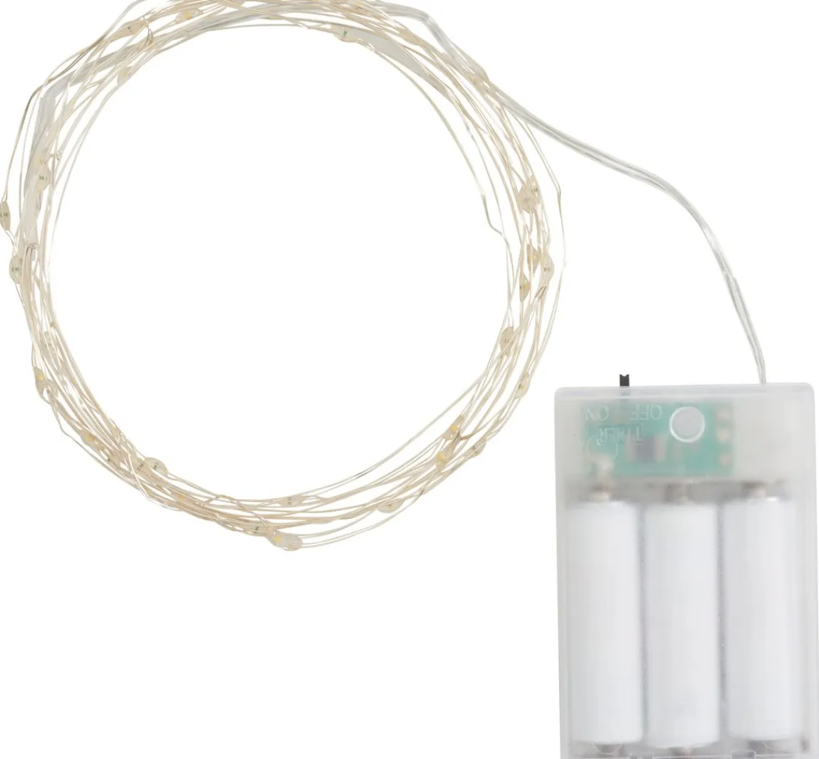 Hot VBS Micro-LED-Lichterkette "40 LEDs", mit Timer