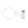 Online VBS Micro-LED-Lichterkette, mit Timer, silberfarbener Draht, 30 LEDs