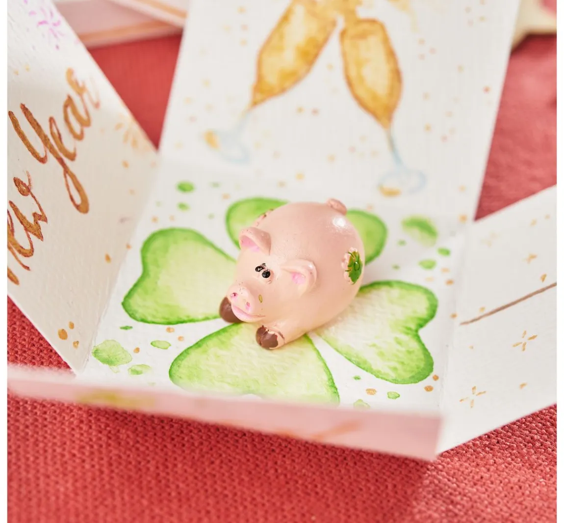 Online VBS Mini Figur "Glücksschweinchen"
