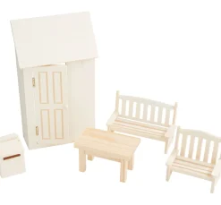 Clearance VBS Miniatur Bank "Lars", 3-Sitzer