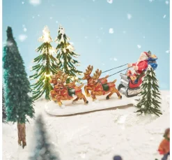 Clearance VBS Miniatur beweglicher Santaschlitten