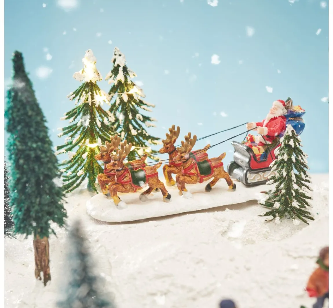 Clearance VBS Miniatur beweglicher Santaschlitten