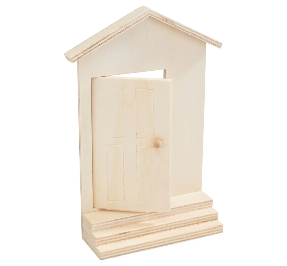 New VBS Miniatur Eingangstür "Sam" mit Treppenstufen