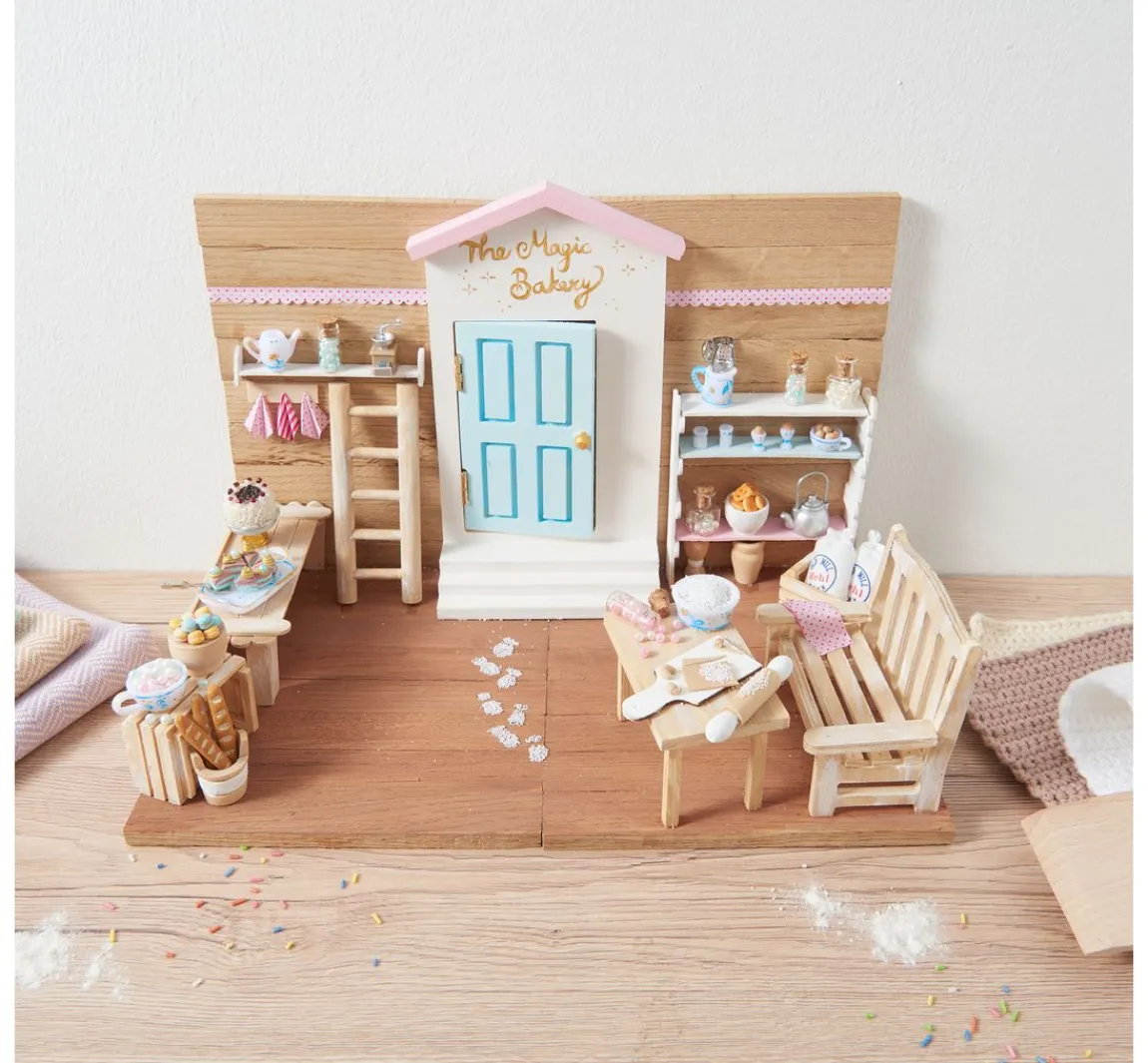 Hot VBS Miniatur Holz-Obststiege, 2 Stück
