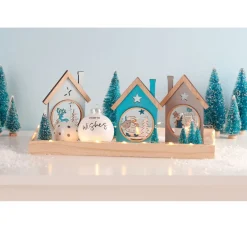 Clearance VBS Miniatur Tannenbaum, 16er-Set, beschneit