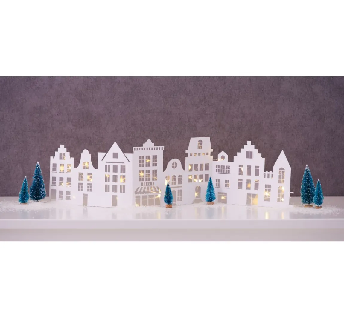 Clearance VBS Miniatur Tannenbaum, 16er-Set, beschneit