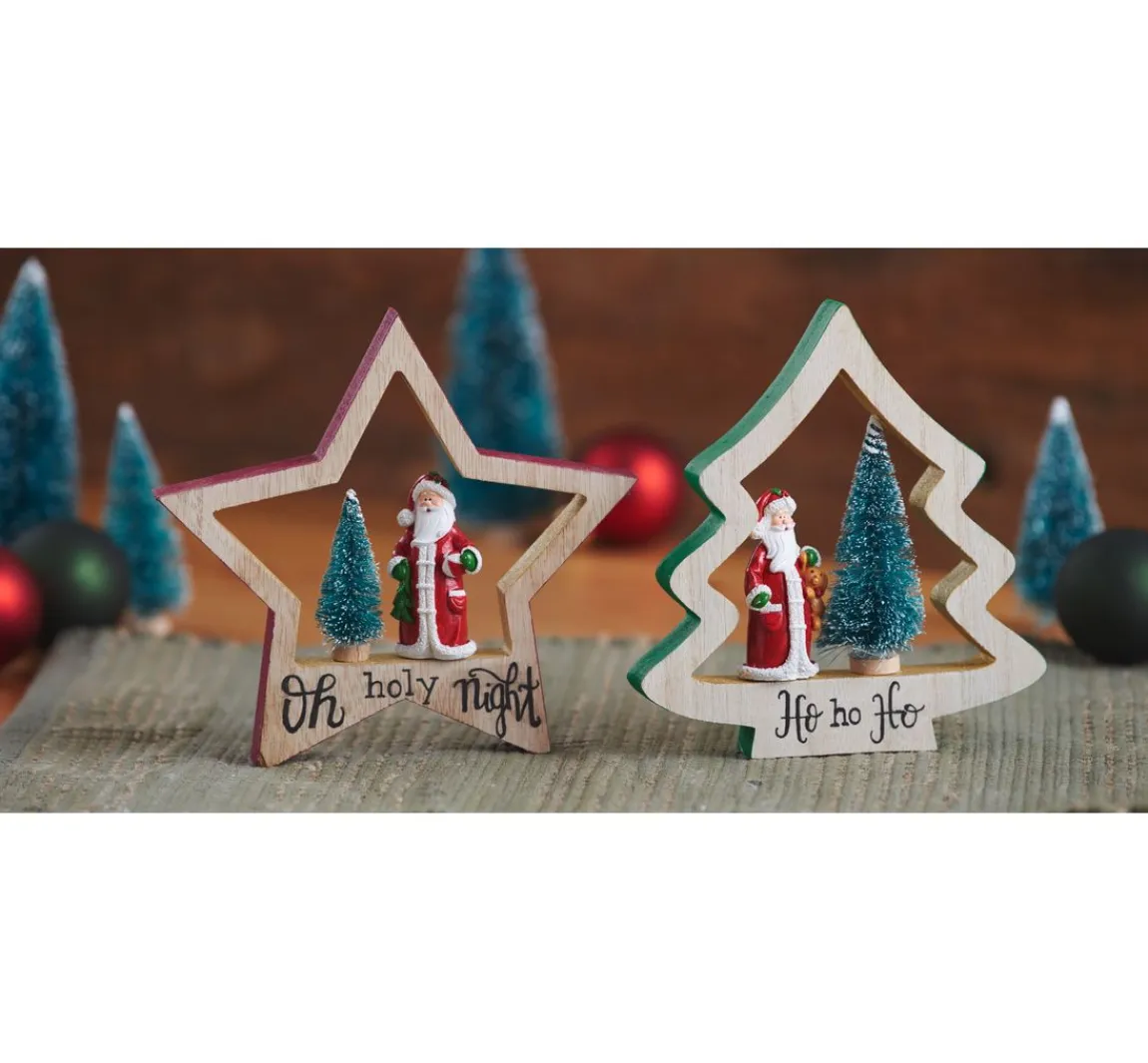 Clearance VBS Miniatur Tannenbaum, 16er-Set, beschneit