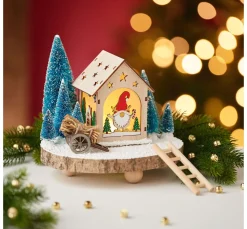 Clearance VBS Miniatur Tannenbaum, 16er-Set, beschneit
