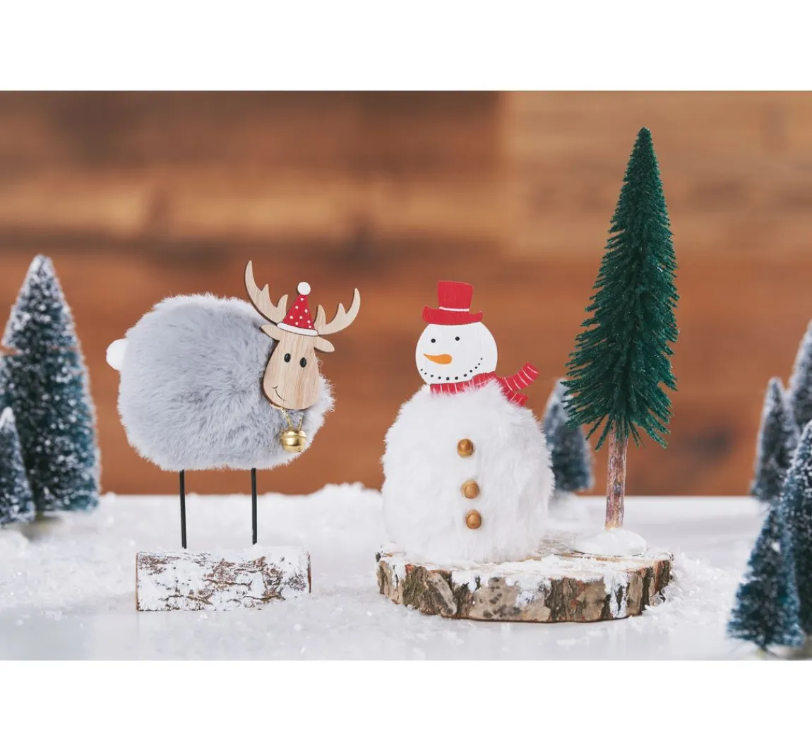 Best VBS Miniatur Tannenbaum-Set "Dawson"