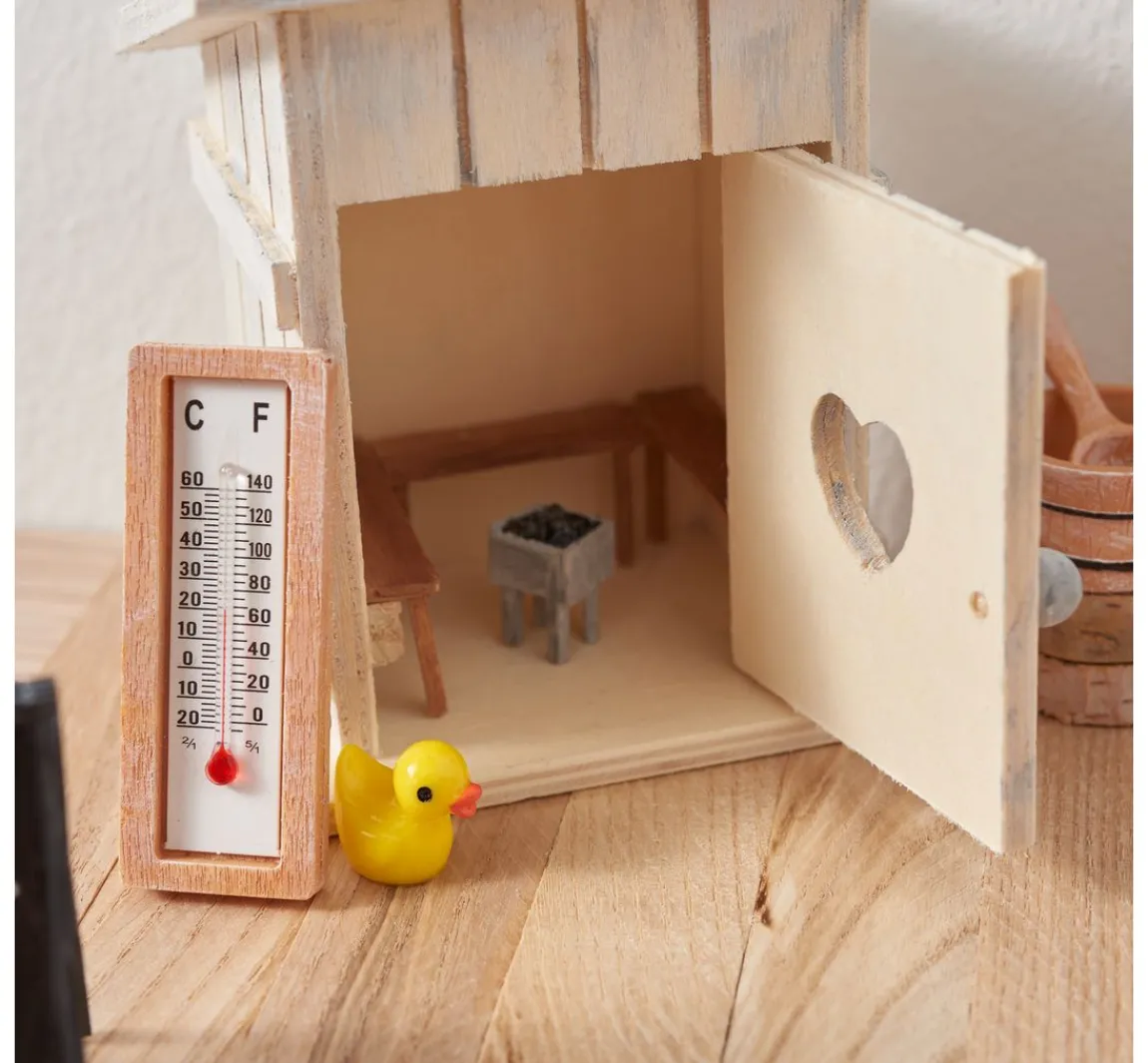 Best VBS Miniatur Toilettenhäuschen