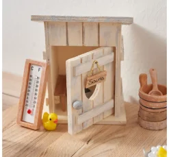 Best VBS Miniatur Toilettenhäuschen