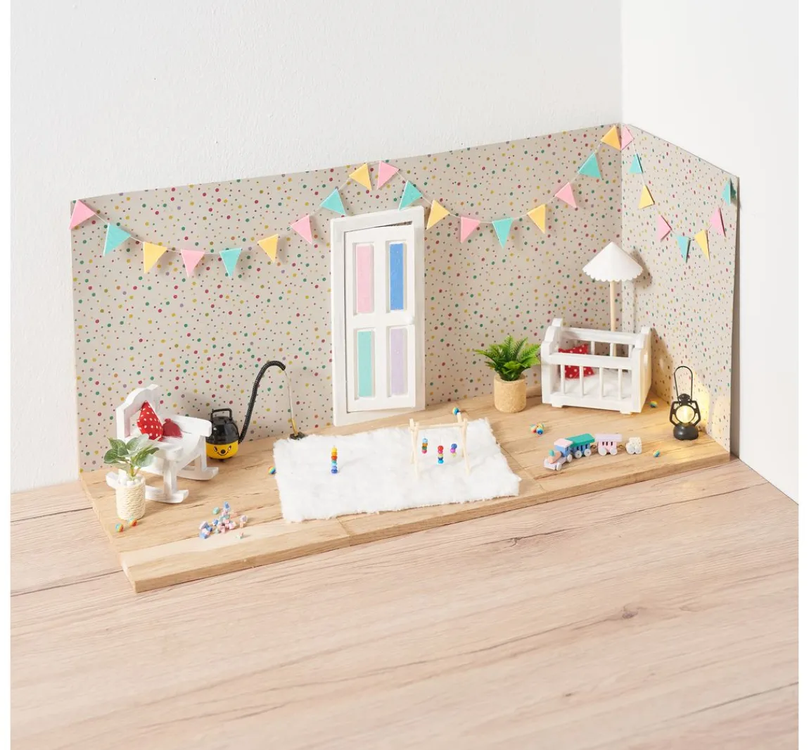 Online VBS Miniatur Wiege "Sally"