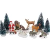 Clearance VBS Miniaturen-Set "Weihnachten im Wald"