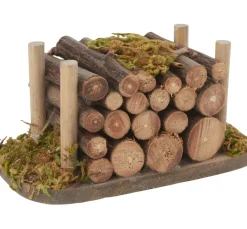 New VBS Miniatur-Holzstapel