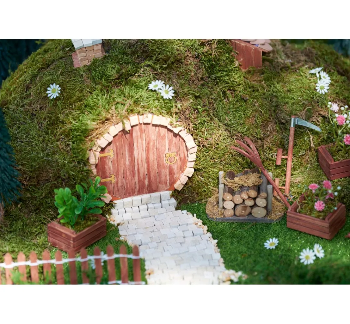 New VBS Miniatur-Holzstapel