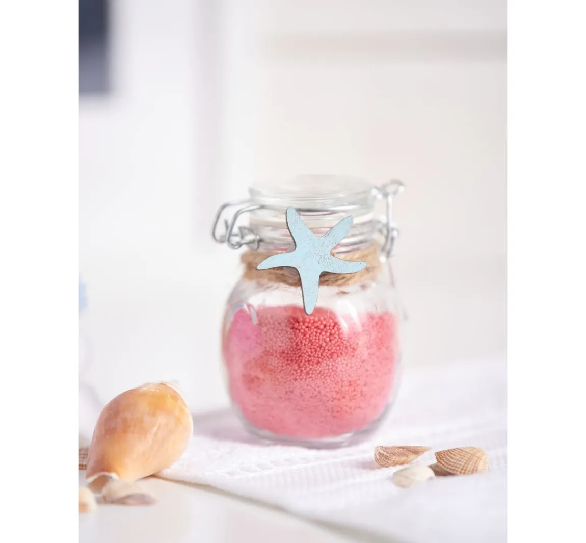 Discount VBS Mini-Bügelglas, bauchig, 6 Stück