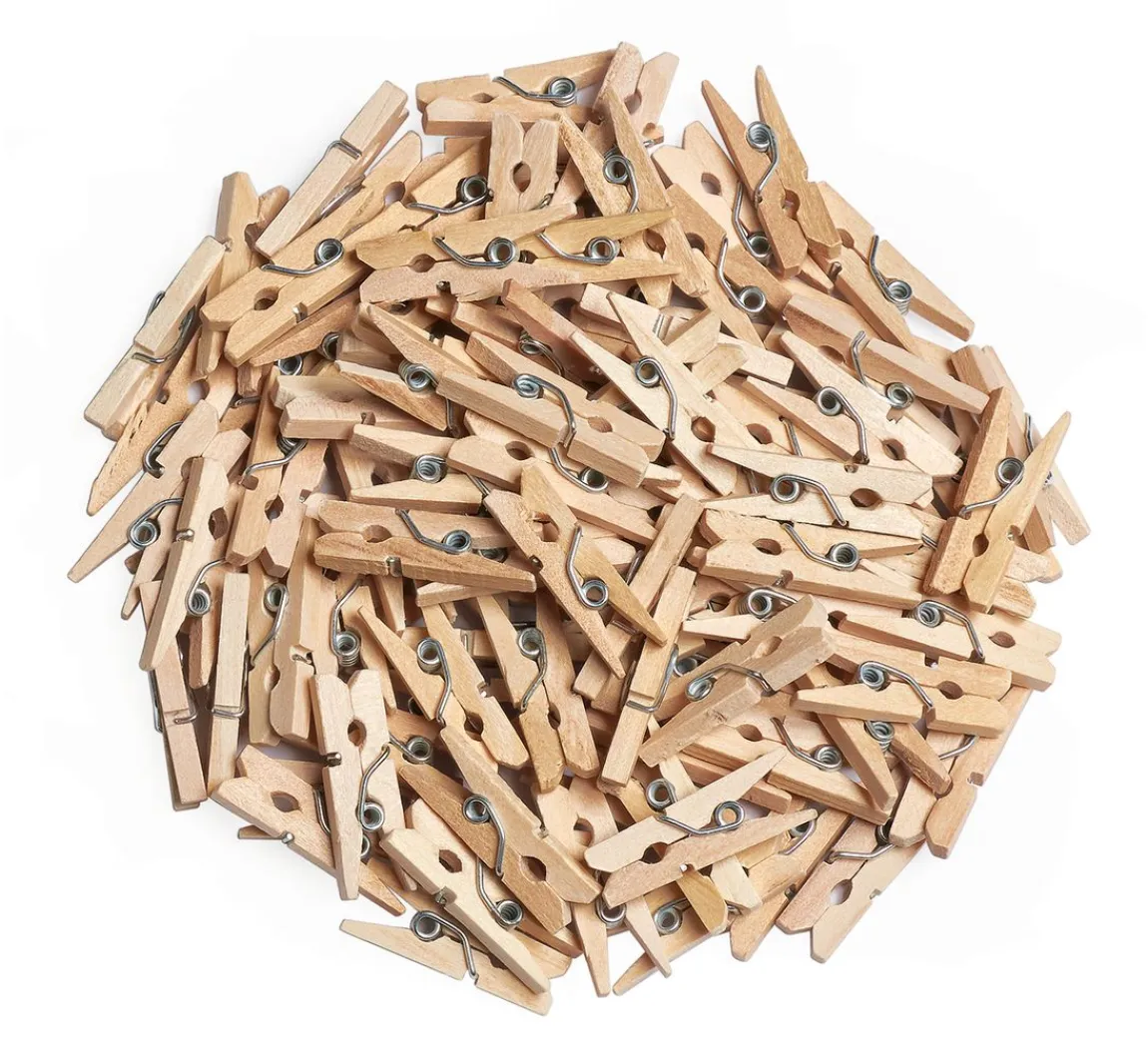 Hot VBS XXL VBS Mini-Holzklammern "2 cm", 100 Stück