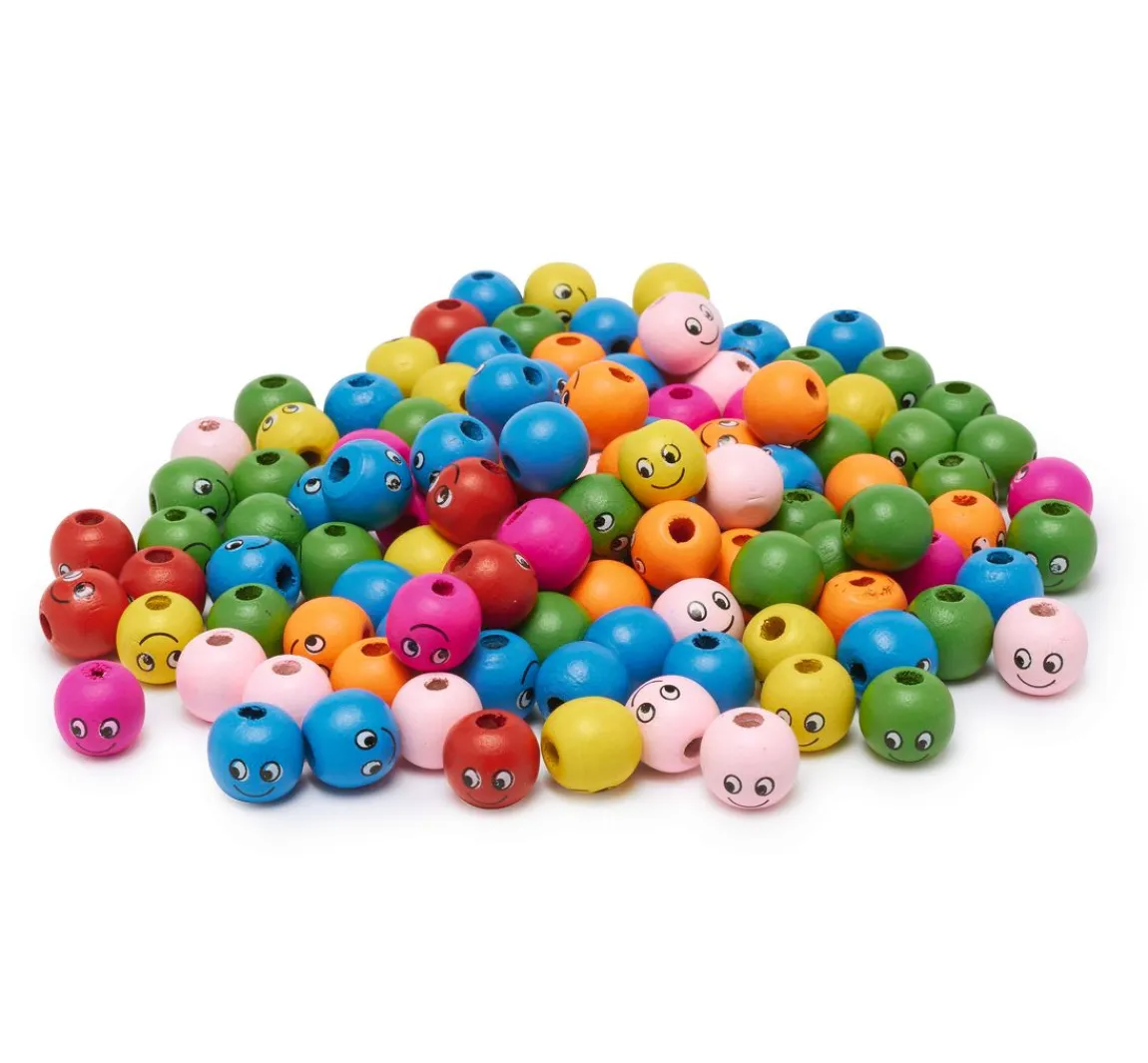 Hot VBS XXL VBS Mini-Holzköpfe "Bunt", 120 Stück