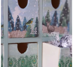 Online VBS Mini-Kommode / Adventskalender mit 24 Schüben